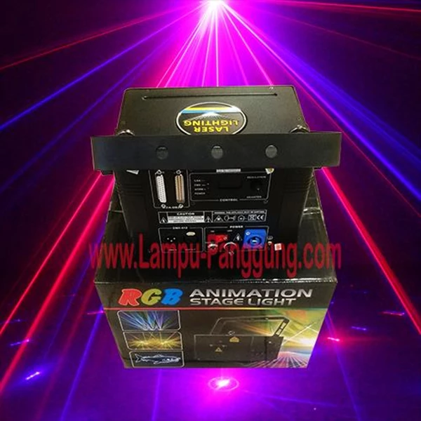 Lampu Laser Profesional Stage Original 1 Watt RGBW