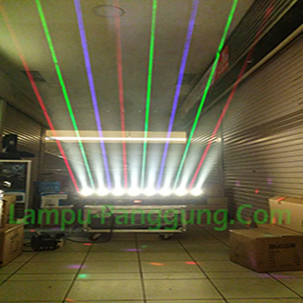 Lampu Moving Head Rotation Laser  Spot Light 